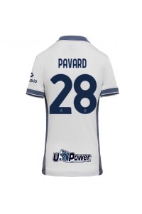 Fotbalové Dres Inter Milan Benjamin Pavard #28 Dámské Venkovní Oblečení 2024-25 Krátký Rukáv